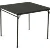 Black Square Folding Table, (34" X 34")