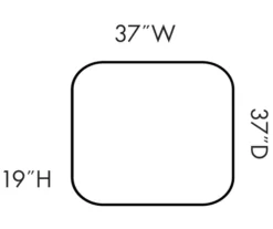 Fallston Slate Ottoman -Home Furniture Store 810348751 5
