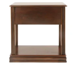 Breegin Brown End Table With Removable Tray -Home Furniture Store 810363185 12