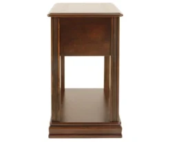 Breegin Brown End Table With Removable Tray -Home Furniture Store 810363185 2