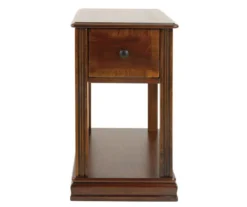 Breegin Brown End Table With Removable Tray -Home Furniture Store 810363185 8