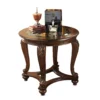 Norcastle Brown Round End Table 2 Norcastle Brown Round End Table -Home Furniture Store 810363279 1