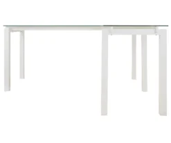 Baraga White L-Shaped Corner Desk -Home Furniture Store 810389269 7