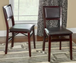 Brown Classic Open Back Folding Chairs, 2-Pack 14 Brown Classic Open Back Folding Chairs, 2-Pack -Home Furniture Store 810389460 4