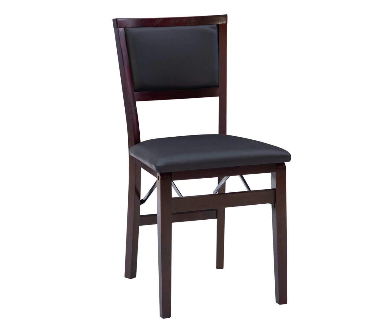 Brown Classic Open Back Folding Chairs, 2-Pack Brown Classic Open Back Folding Chairs, 2-Pack -Home Furniture Store 810389460 A0 2