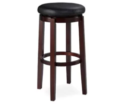 29" Clea Black Pub Barstool