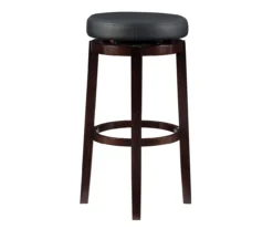 29" Clea Black Pub Barstool -Home Furniture Store 810389526 A3