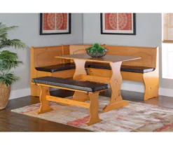 Brown PVC Cushion Set For Breakfast Nook -Home Furniture Store 810389545 B0 2