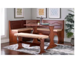 Beige Microfiber Cushion Set For Breakfast Nook -Home Furniture Store 810389546 A8 10