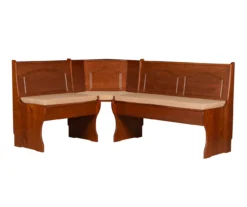 Beige Microfiber Cushion Set For Breakfast Nook -Home Furniture Store 810389546 A8 5