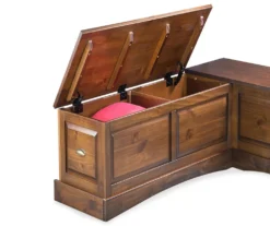 Cannon Walnut Backless Breakfast Nook -Home Furniture Store 810389665 3