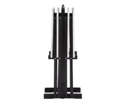 Davis White Faux Marble Tray Tables With Stand, 5-Piece Set 11 Davis White Faux Marble Tray Tables With Stand, 5-Piece Set -Home Furniture Store 810389673 A0 4