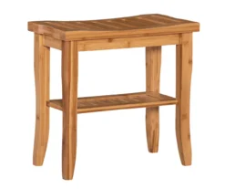 18" Pierce Bamboo Bathroom Stool -Home Furniture Store 810389685 A0 1