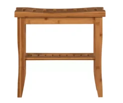 18" Pierce Bamboo Bathroom Stool -Home Furniture Store 810389685 A0 2