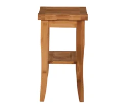 18" Pierce Bamboo Bathroom Stool -Home Furniture Store 810389685 A1