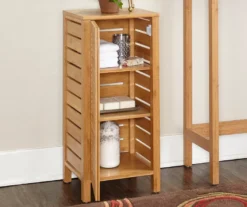 Pierce Bamboo Single Door Floor Cabinet 13 Pierce Bamboo Single Door Floor Cabinet -Home Furniture Store 810389686 4