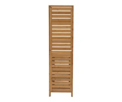 Pierce Bamboo 3-Shelf Tall Cabinet -Home Furniture Store 810389688 A2 2