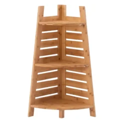 Pierce Bamboo 3-Tier Corner Shelf 12 Pierce Bamboo 3-Tier Corner Shelf -Home Furniture Store 810389691 4