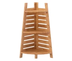Pierce Bamboo 3-Tier Corner Shelf 10 Pierce Bamboo 3-Tier Corner Shelf -Home Furniture Store 810389691 A0 2