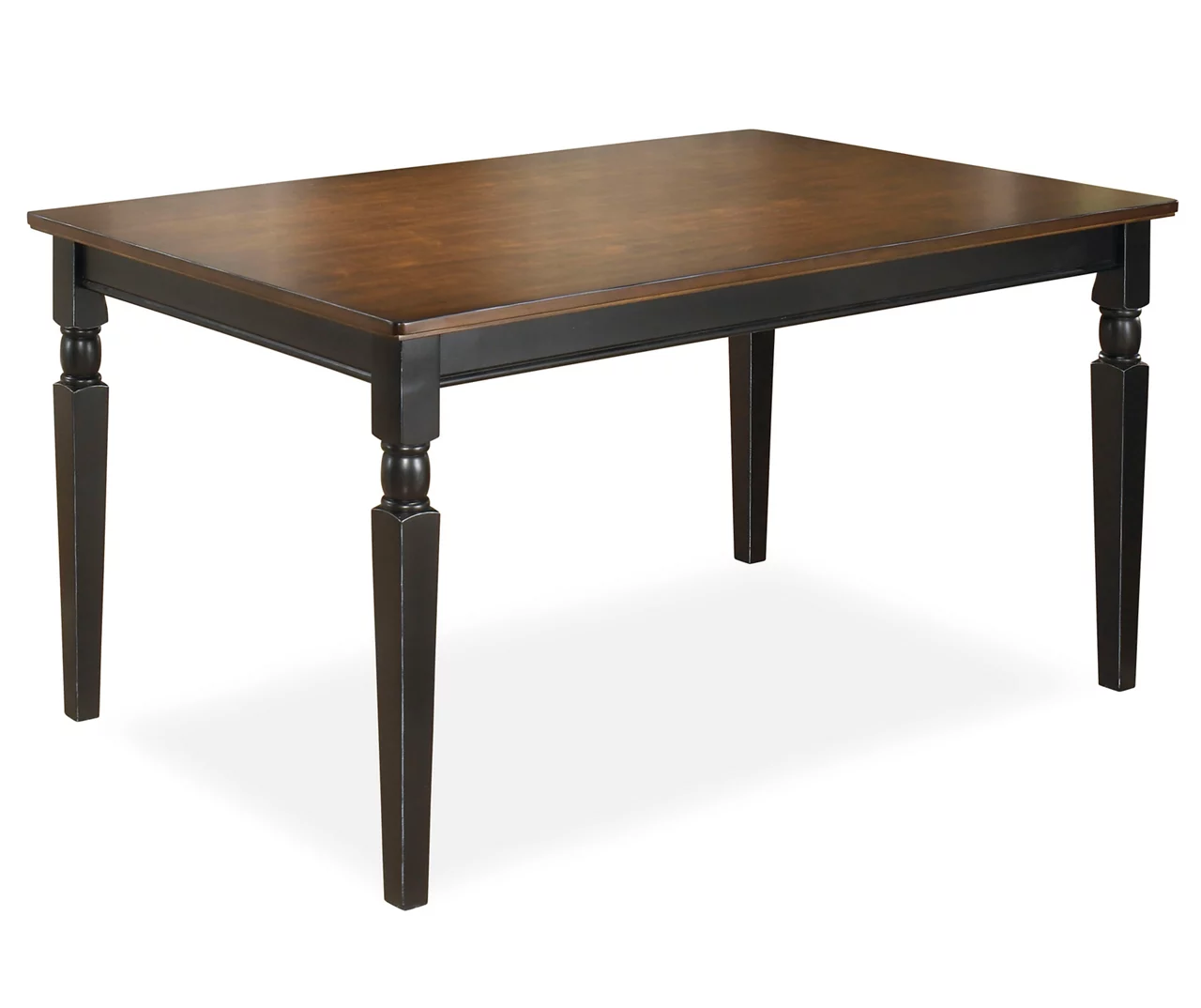 Owingsville Black & Brown Dining Table Owingsville Black & Brown Dining Table -Home Furniture Store 810408959 2