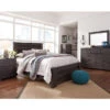 Brinxton Charcoal Full/Queen Headboard 2 Brinxton Charcoal Full/Queen Headboard -Home Furniture Store 810408994 810458214