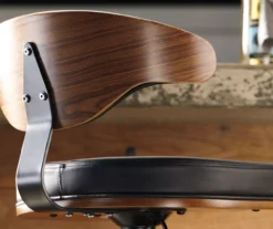 Bellatier Brown Low Back Adjustable Height Barstool -Home Furniture Store 810409020 3