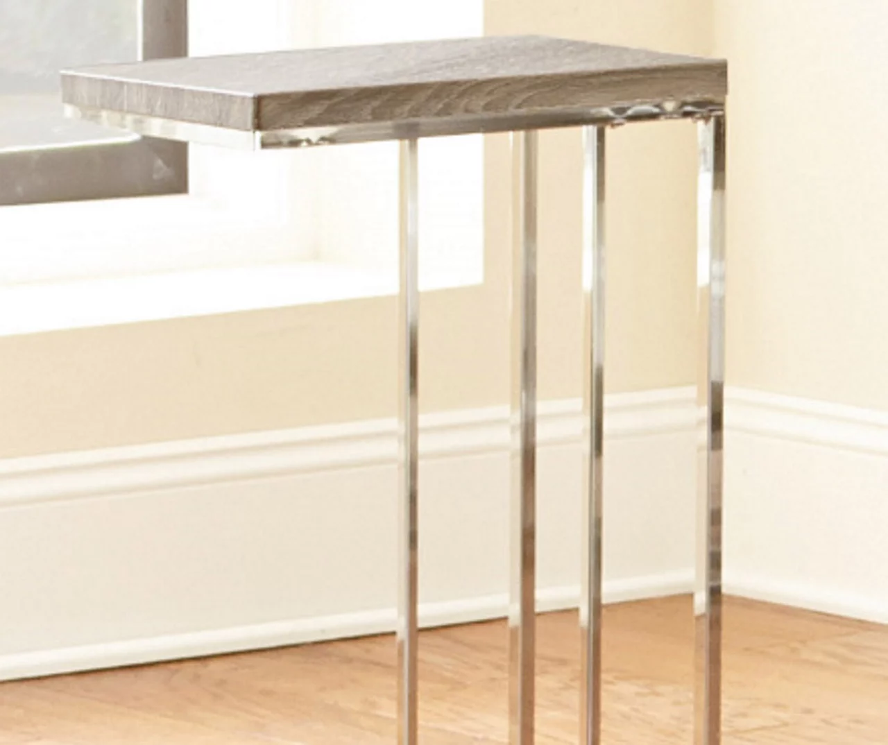 Lucia Gray-Brown Chairside End Table Lucia Gray-Brown Chairside End Table -Home Furniture Store 810422825 1