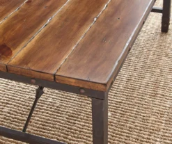 Ashford Wood & Metal Chairside End Table -Home Furniture Store 810422924 3