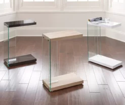 Elaina Black C End Table 4 Elaina Black C End Table -Home Furniture Store 810422940 810422941 810422942