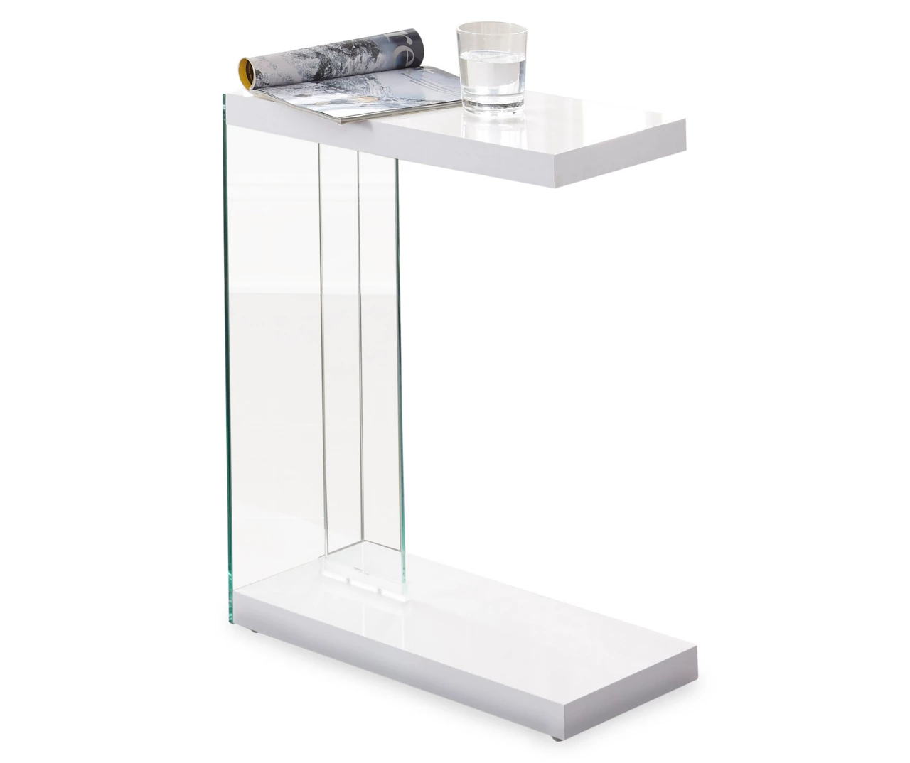 Elaina White C End Table Elaina White C End Table -Home Furniture Store 810422941 1