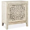 Fossil Ridge White Accent Cabinet 1 Fossil Ridge White Accent Cabinet -Home Furniture Store 810431483 2