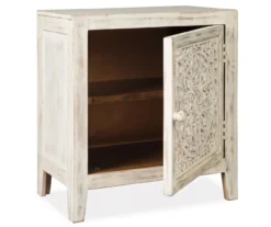 Fossil Ridge White Accent Cabinet 4 Fossil Ridge White Accent Cabinet -Home Furniture Store 810431483 3
