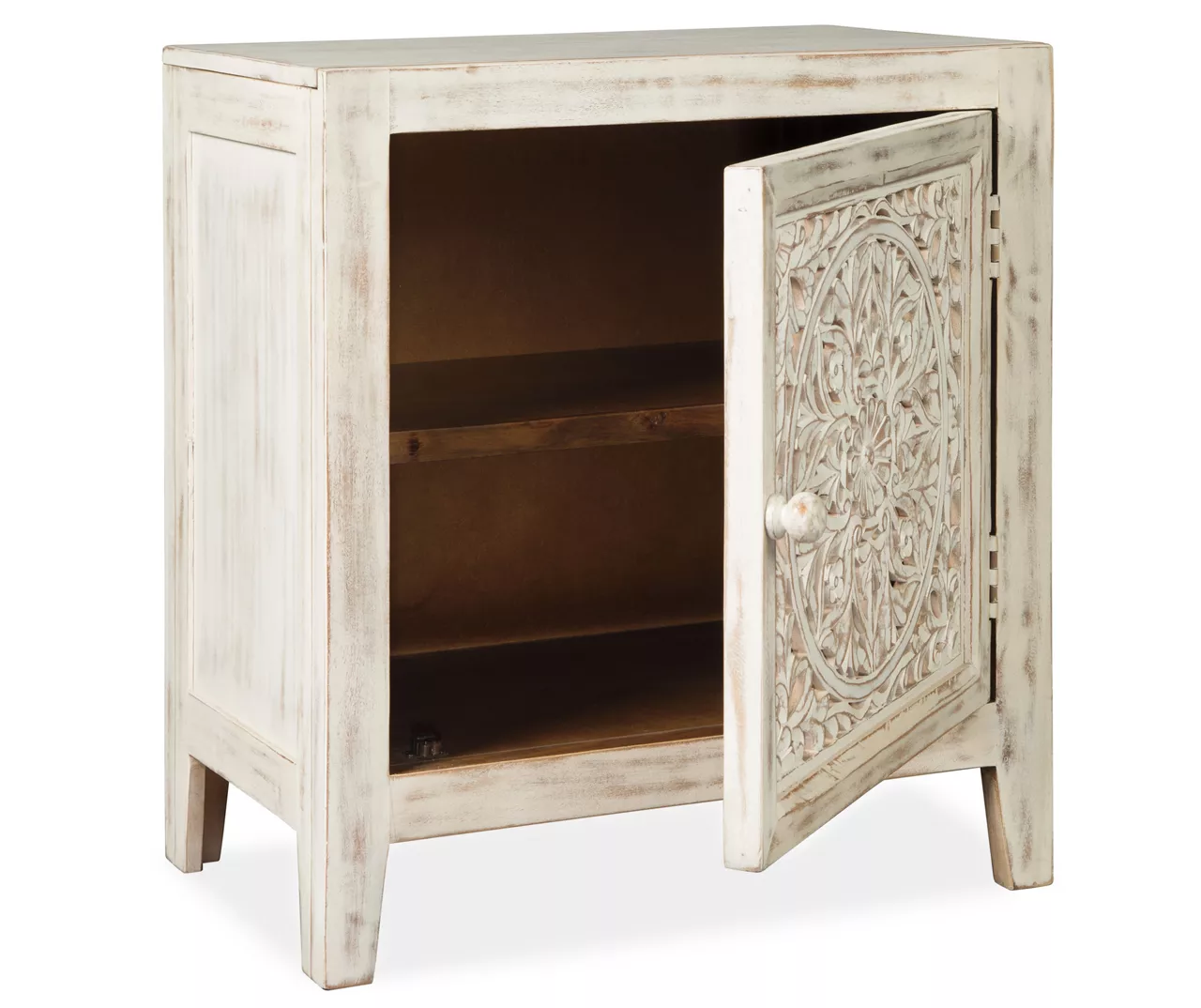 Fossil Ridge White Accent Cabinet Fossil Ridge White Accent Cabinet -Home Furniture Store 810431483 3