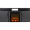 63" Gray Electric Fireplace Console 2 63" Gray Electric Fireplace Console -Home Furniture Store 810434050 6