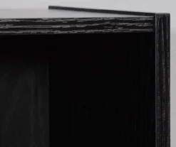 Black Oak 6-Cube Storage Organizer -Home Furniture Store 810435811 3