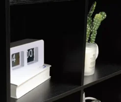 Black Oak 6-Cube Storage Organizer -Home Furniture Store 810435811 5