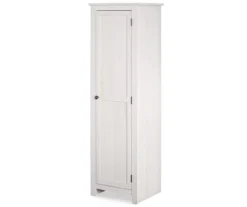 Lincoln Magnolia Oak White Single Door Kitchen Pantry -Home Furniture Store 810447463 3