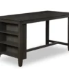 Raleigh Gray Storage Pub Dining Table 1 Raleigh Gray Storage Pub Dining Table -Home Furniture Store 810451168 1