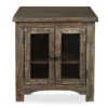 Danell Ridge Brown 2-Door End Table 2 Danell Ridge Brown 2-Door End Table -Home Furniture Store 810458197 1