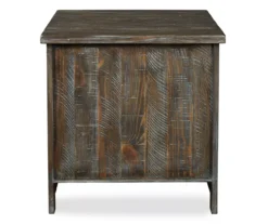 Danell Ridge Brown 2-Door End Table -Home Furniture Store 810458197 5