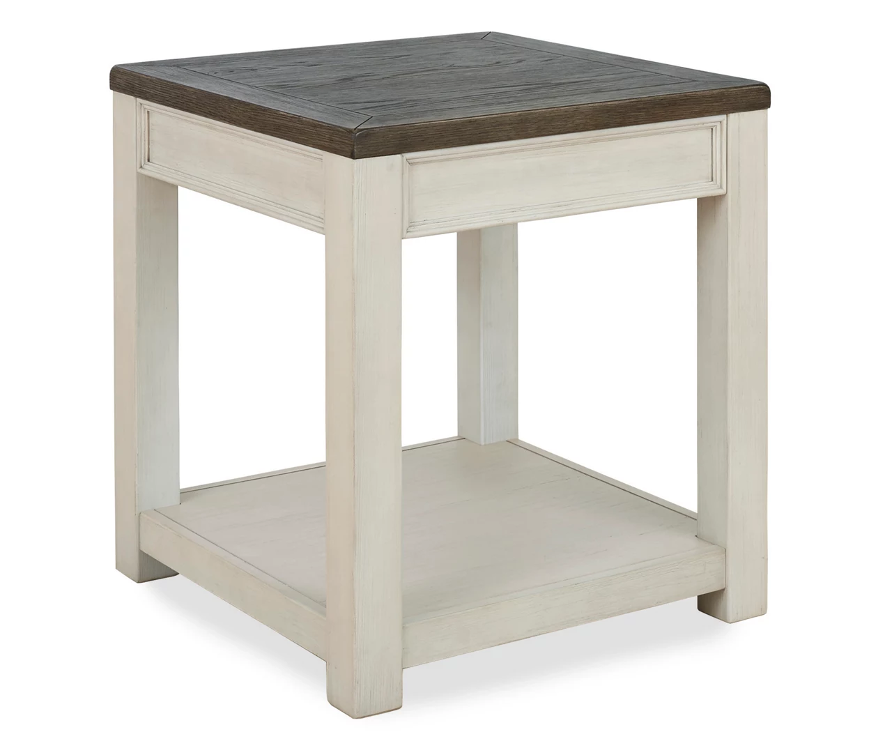 Bolangburg White & Brown Two-Tone End Table Bolangburg White & Brown Two-Tone End Table -Home Furniture Store 810458284 2