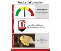 47" Grandcastle Espresso Electric Fireplace Console -Home Furniture Store 810464966 A0 6