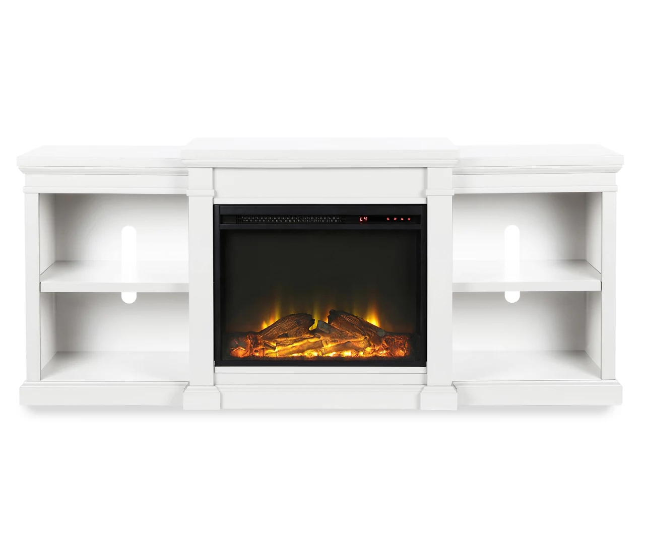 65" Wilton White Electric Fireplace Console 65" Wilton White Electric Fireplace Console -Home Furniture Store 810464999 3