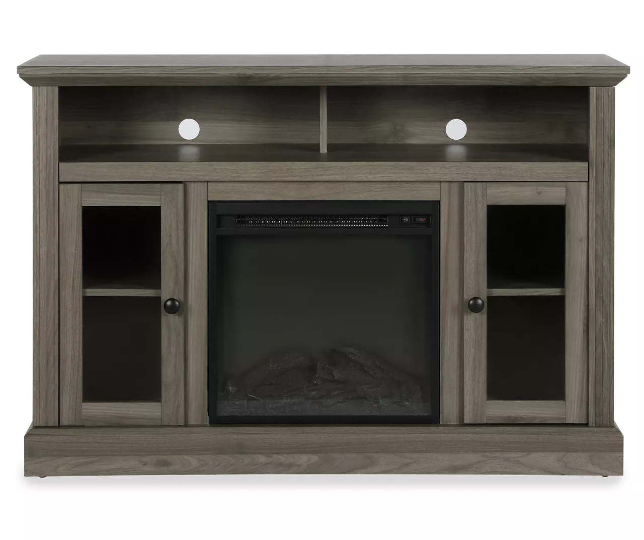 47" Grandcastle Rustic Gray Electric Fireplace Console 47" Grandcastle Rustic Gray Electric Fireplace Console -Home Furniture Store 810465006 3