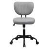 Gray Fabric Office Chair 2 Gray Fabric Office Chair -Home Furniture Store 810465634 1