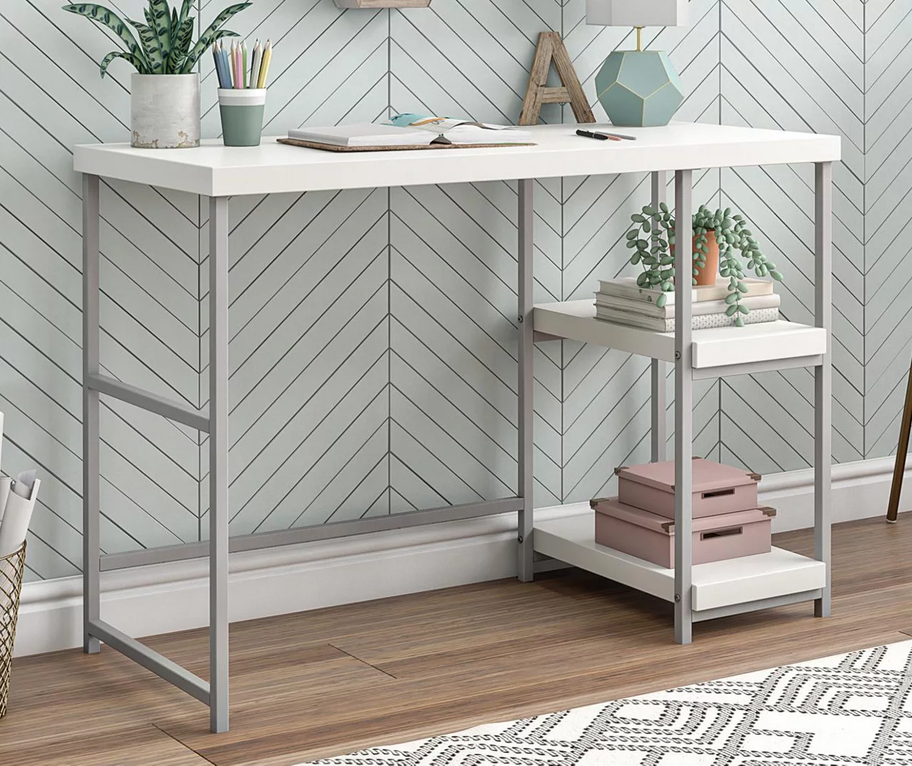 Kids Kevin White Desk Kids Kevin White Desk -Home Furniture Store 810483900