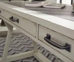 Jonileene White-Gray Desk -Home Furniture Store 810485166 4