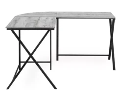 Monarch X Leg L-Shaped Corner Desk -Home Furniture Store 810502797 5