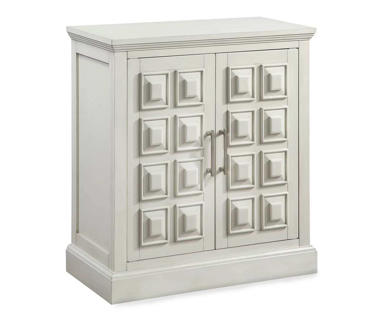Hailey White 2-Door Accent Cabinet Hailey White 2-Door Accent Cabinet -Home Furniture Store 810504704 1