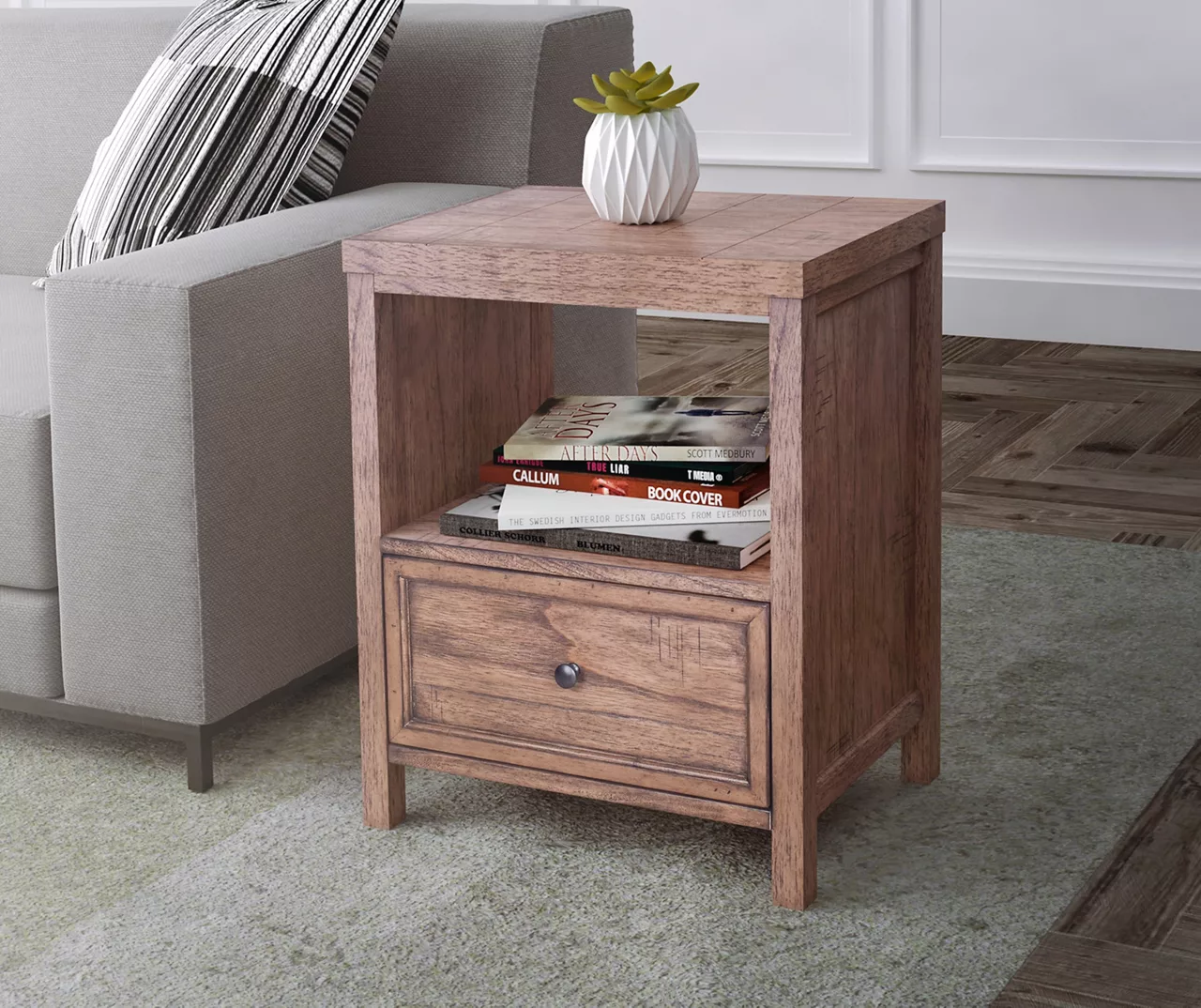 Heirloom End Table Heirloom End Table -Home Furniture Store 810511307 3